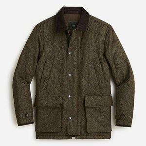 Quilted Highland Skye jacket in English wool